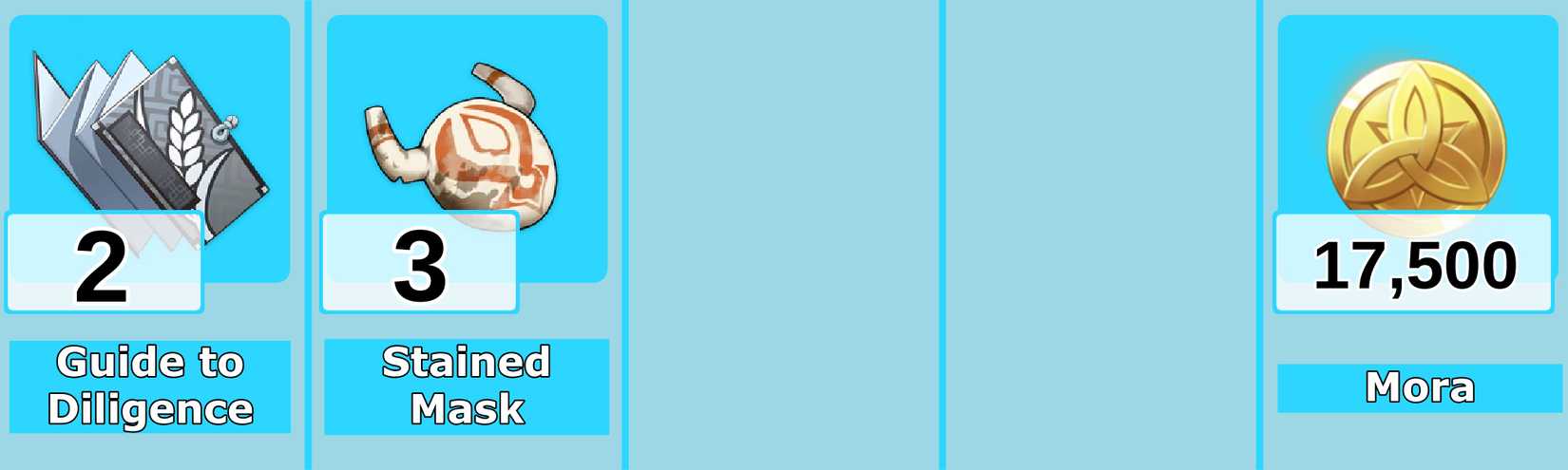 Level 3 Chongyun Talent Materials - Genshin Impact