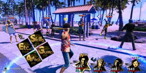 Like A Dragon Infinite Wealth combat in Honolulu