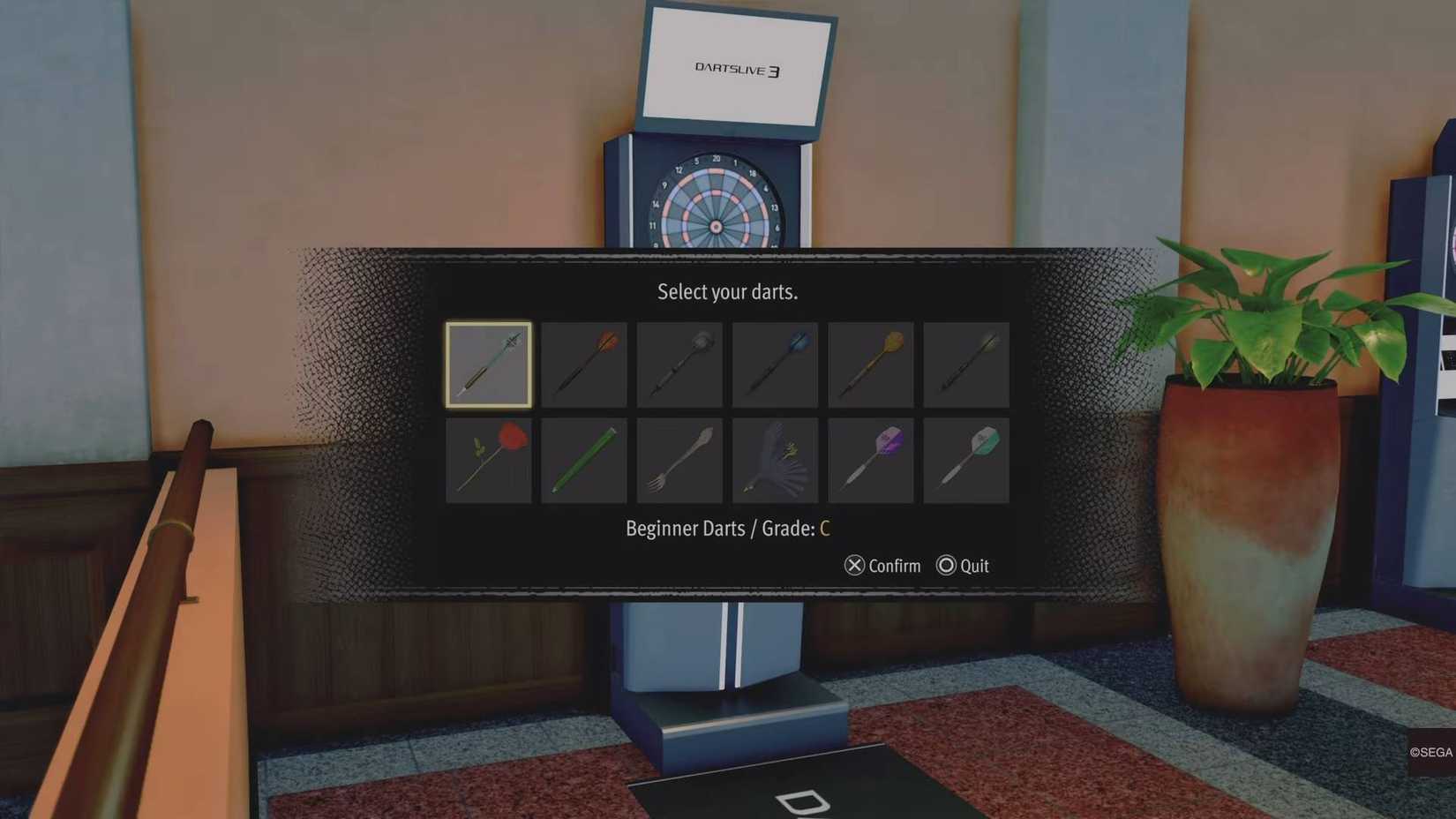 Like a Dragon_Pirate Yakuza in Hawaii_Dart Select