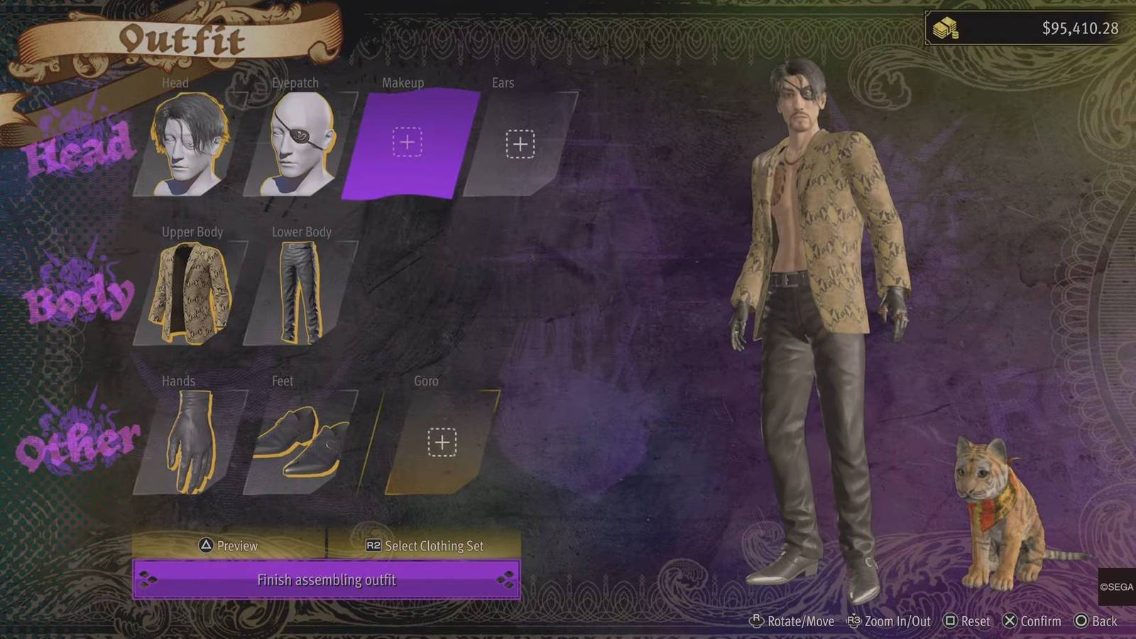 Like a Dragon_Pirate Yakuza in Hawaii_Majima Snakeskin Jacket 2
