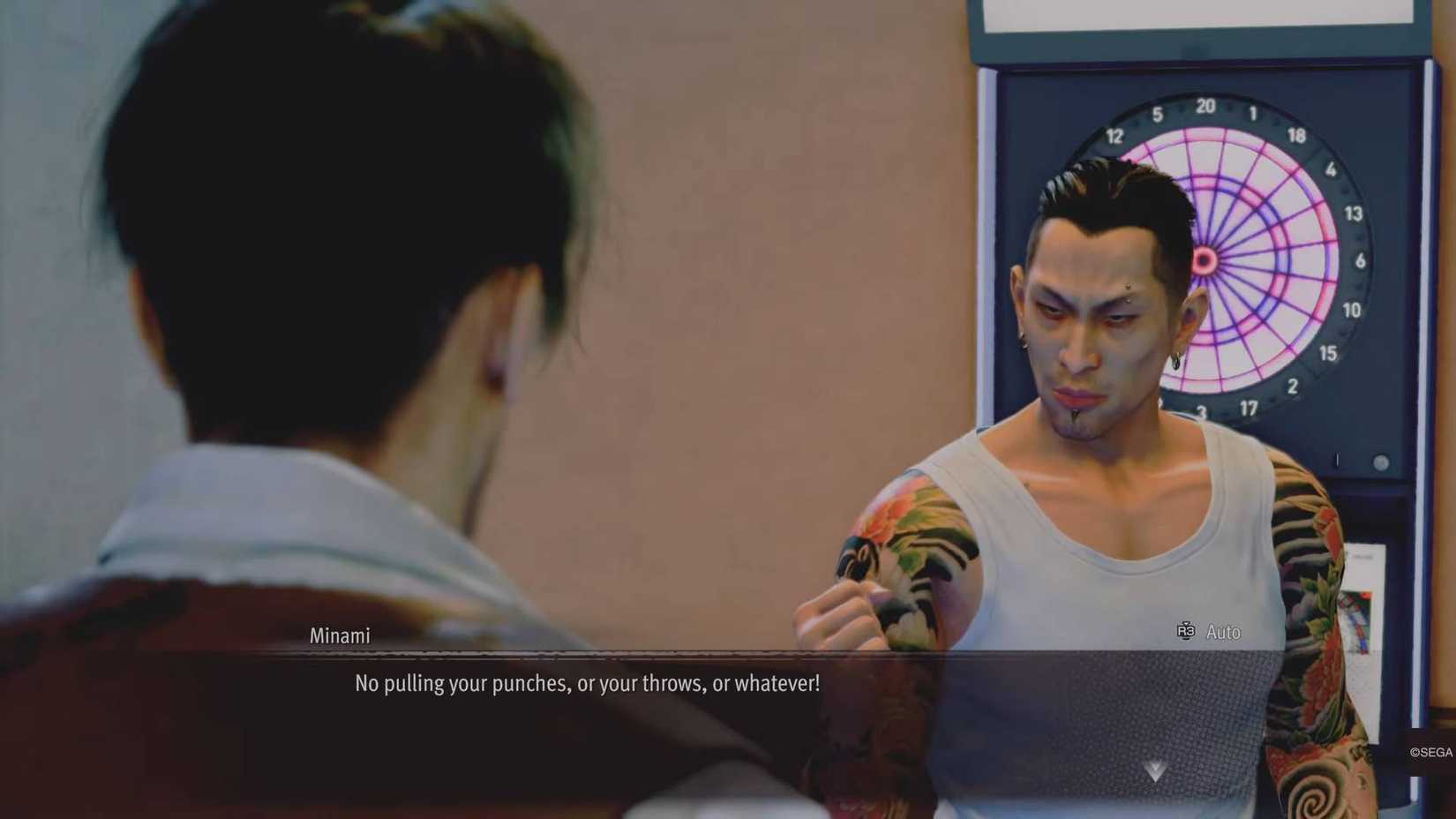 Like a Dragon_Pirate Yakuza in Hawaii_Minami Darts