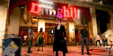 Like A Dragon Pirates bar dunghill