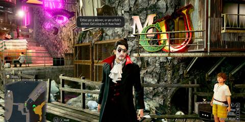 Like A Dragon Pirates MCU sign