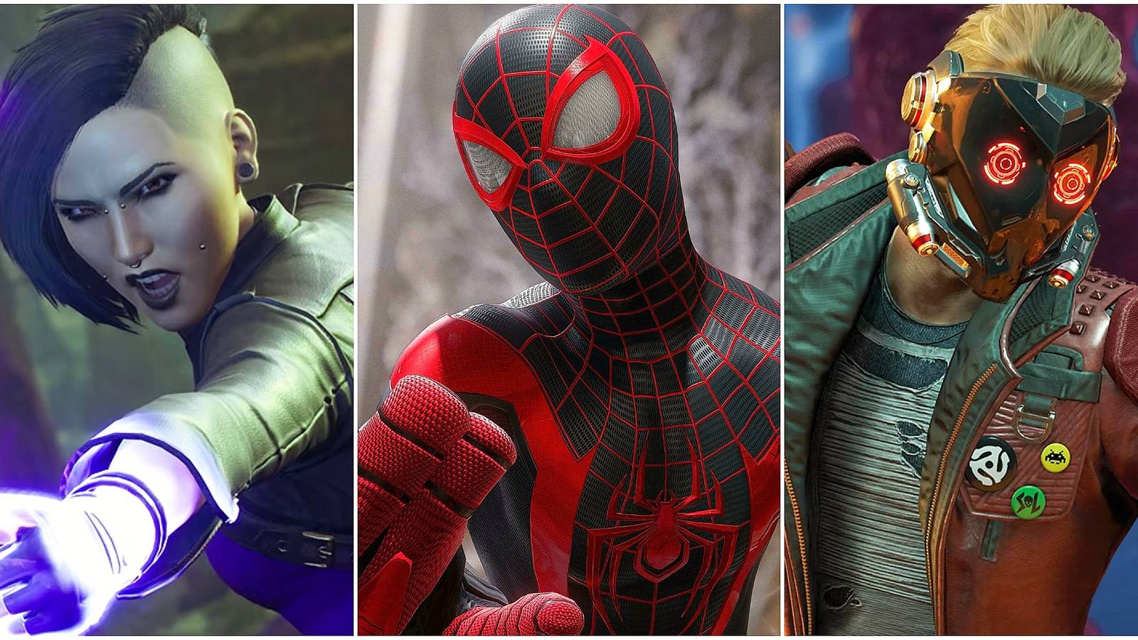 Longest Marvel Games Include Spider-Man 2, Midnight Suns, and Guardians of the Galaxy