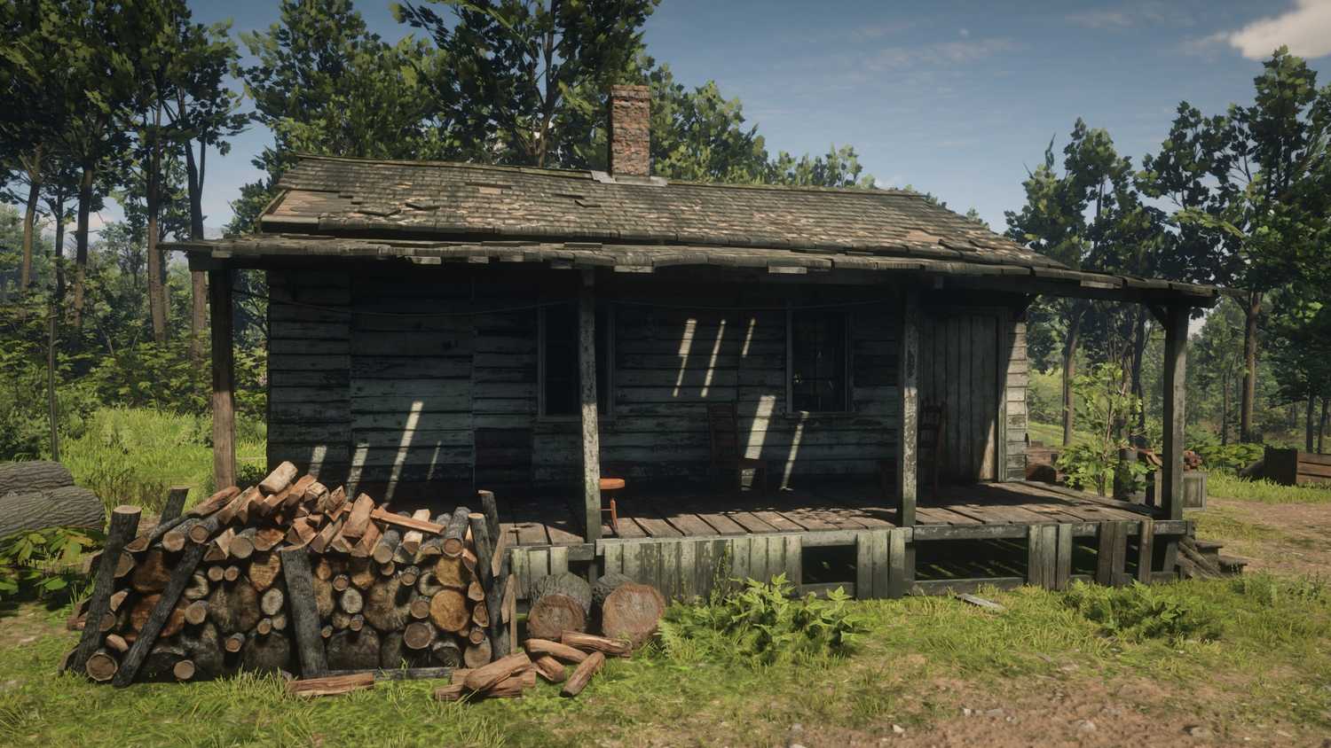 Restore Edilmiş Lonnie's Shack Lonnie's Shack – Restore edilmiş mekan