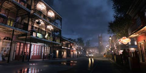 Mafia 3 New Bordeaux at night