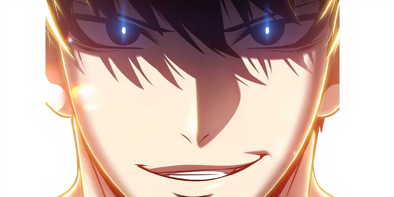 main character of 99+ wooden stick looking smug after finding the stick.