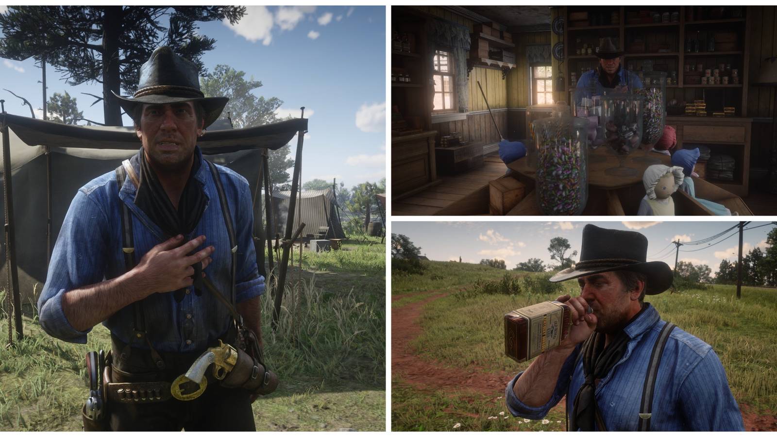 make arthur morgan fat in rdr2