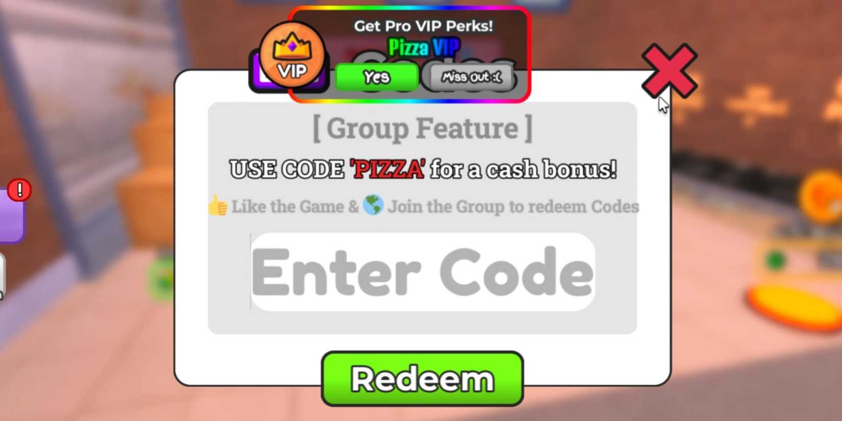 Make Pizza to PROVE CHEF WRONG the codes tab