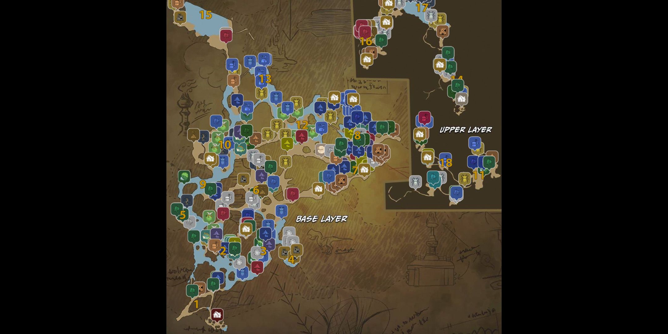 Map on Thumbnail-Mhwilds-Scarlet-Forest