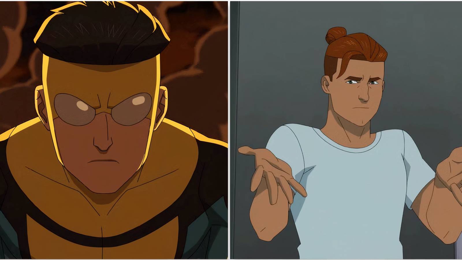 Mark and Rex in Invincible Season 3