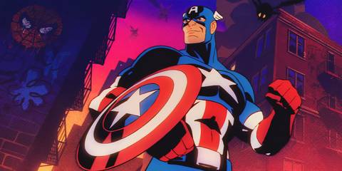 Captain America in Marvel Cosmic Invasion