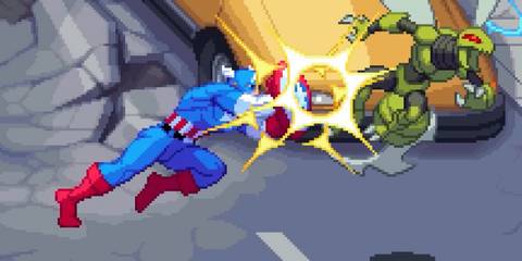 Captain America in Marvel Cosmic Invasion