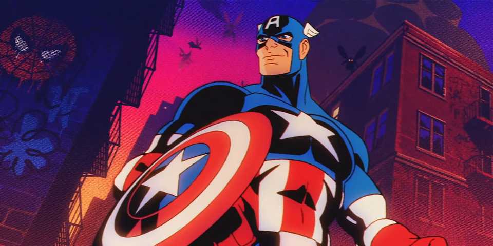 Marvel Cosmic Invasion Captain America
