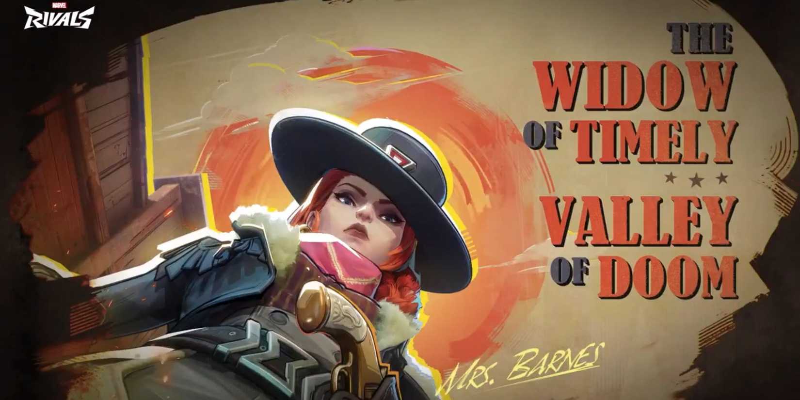 Marvel Rivals Mrs Barnes Black Widow