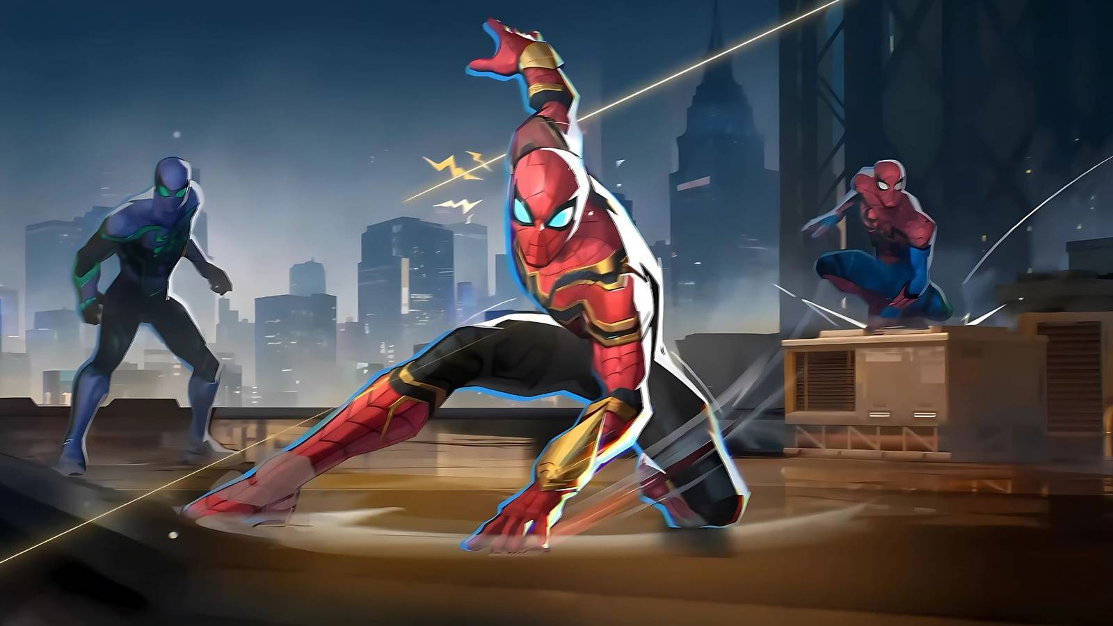 Marvel Rivals Three Spider-Men