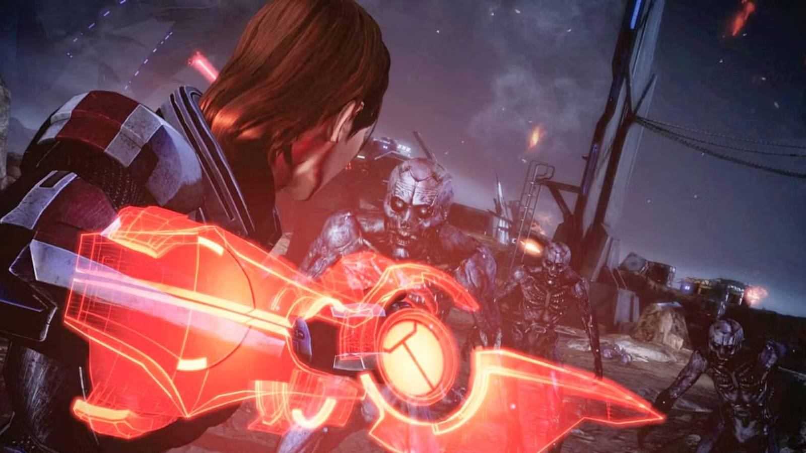 Mass Effect Female Shepard Melee Combat