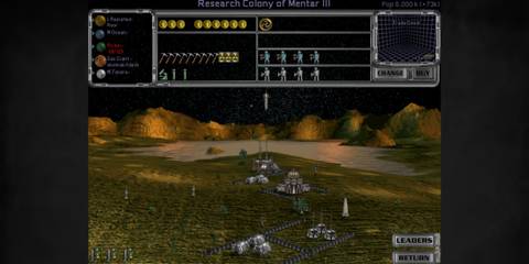 Master of Orion 2 Battle at Antares colony research