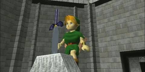 The Legend Of Zelda Ocarina Of Time Master Sword 