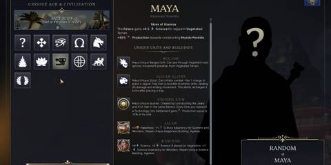 Maya Civilization in Civ 7