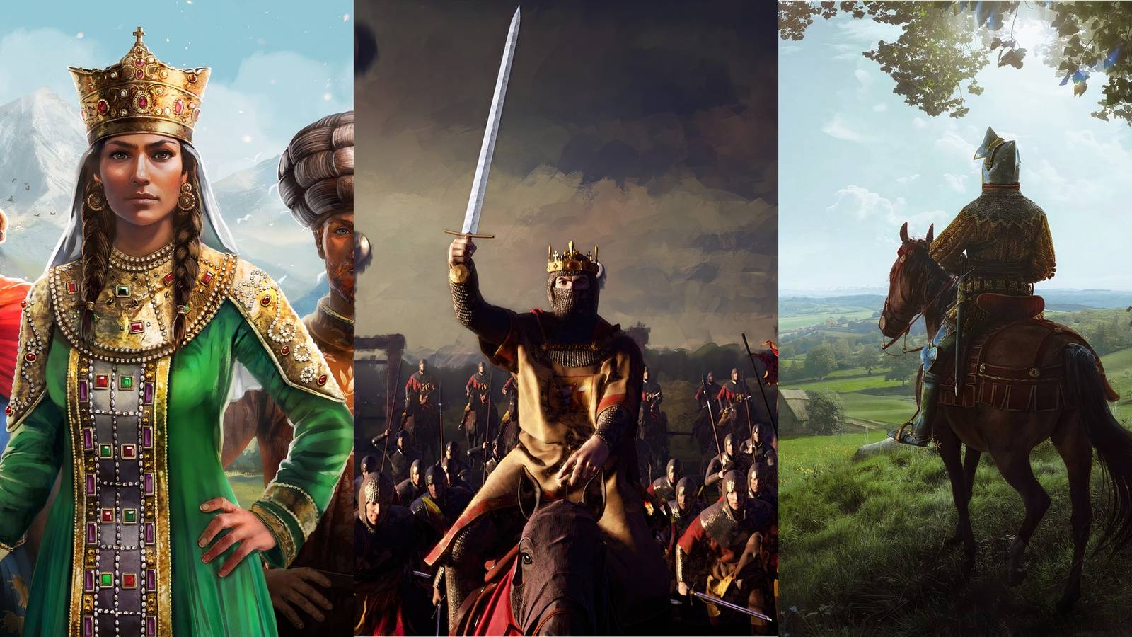 medieval games where you can manage a kingdom feature image