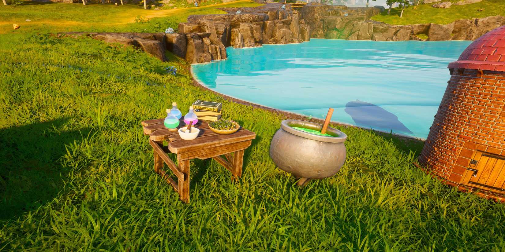 Medieval Medicine Workbench in Palworld 