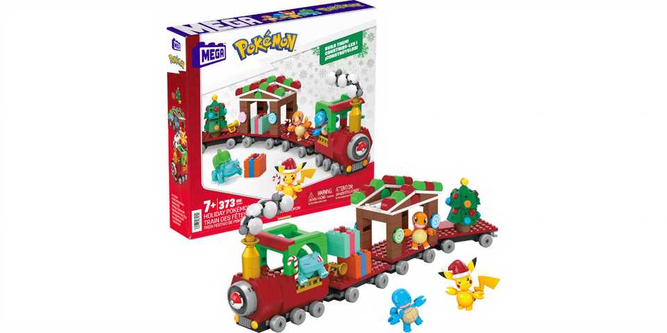 Mega Blok Pokémon Holiday Train