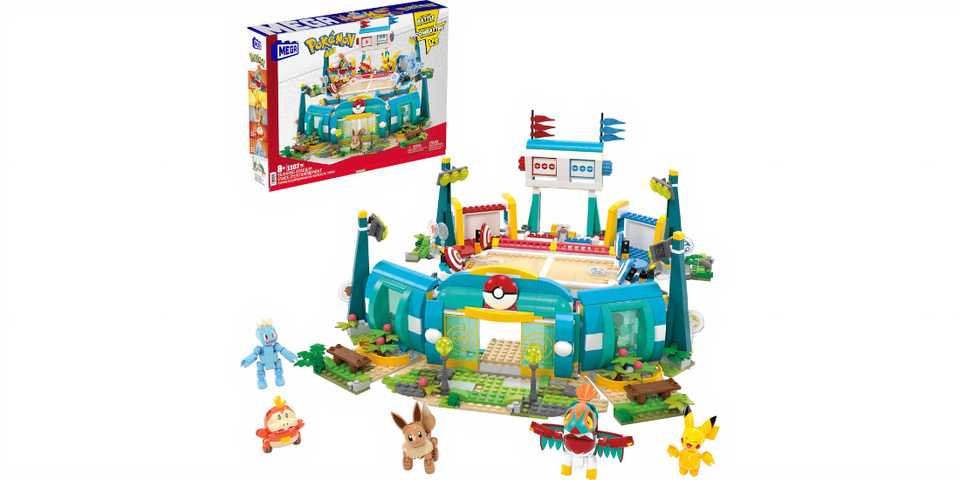 Mega Blok Pokemon Training Stadium Set