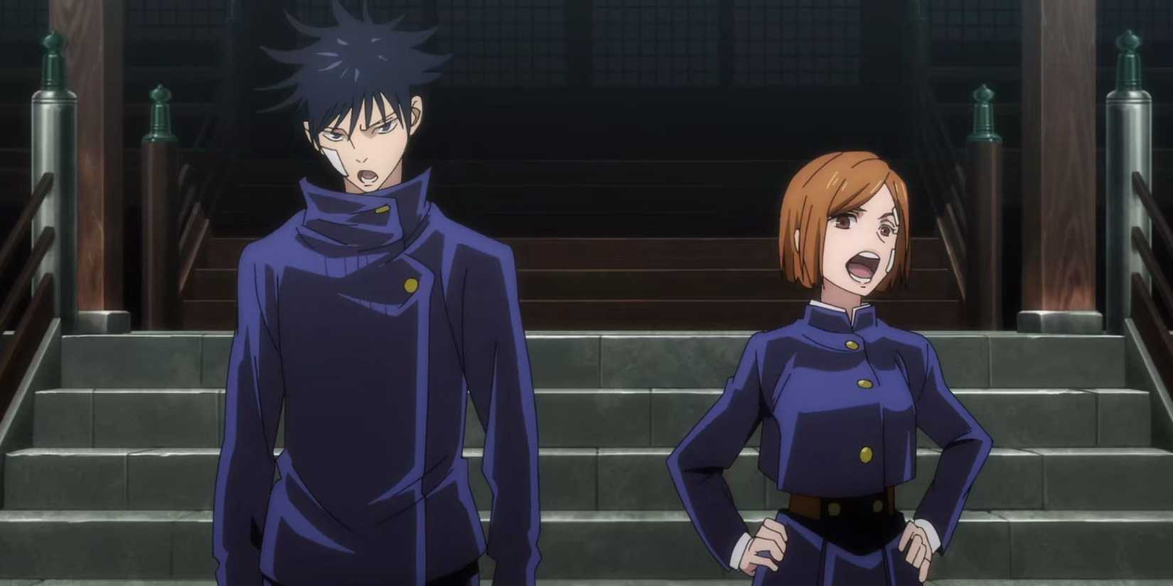 Megumi Fushiguro e Nobara Kugisaki retornam módulo jujutsu kaisen