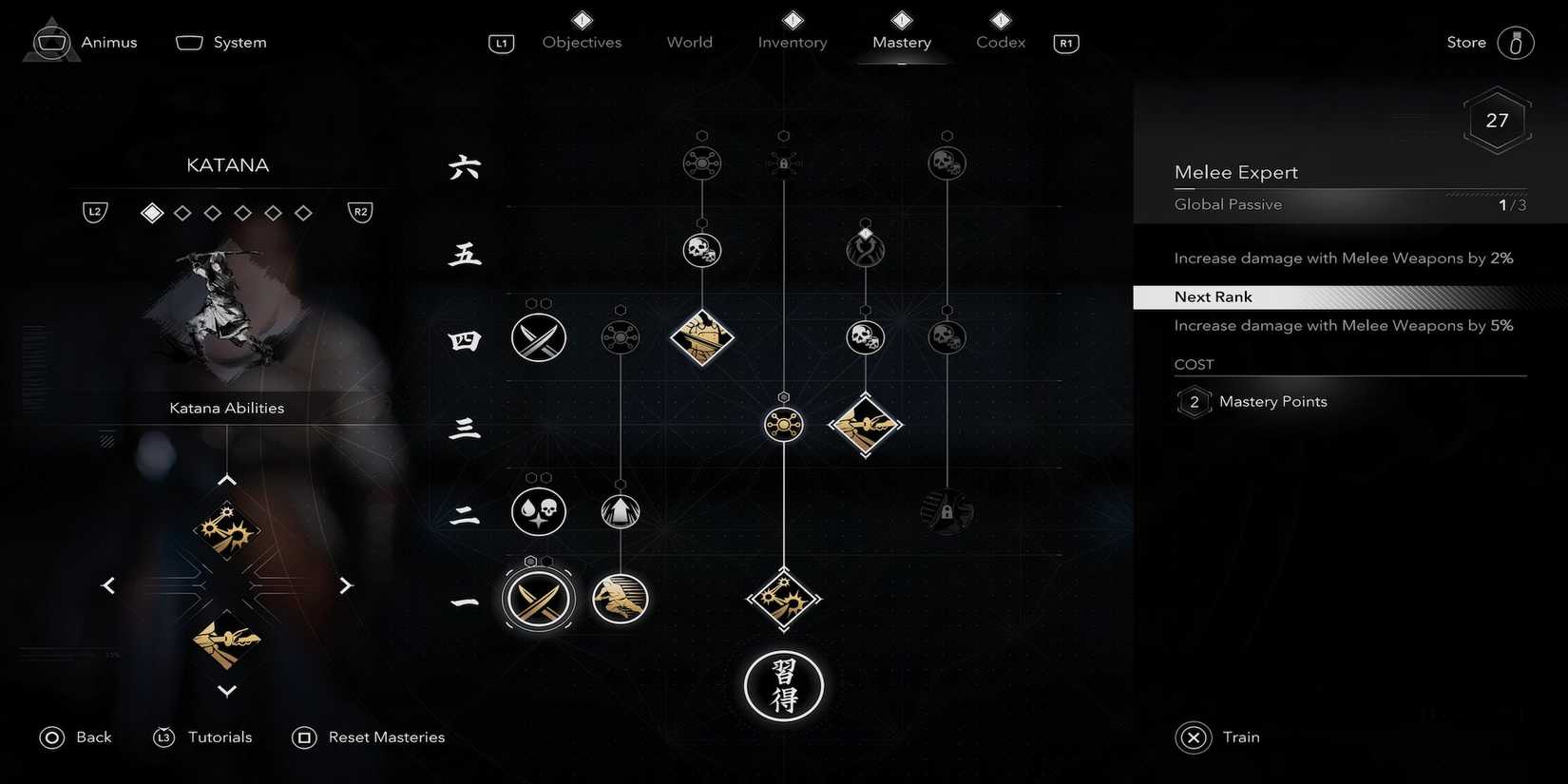 Melee Expert in Assassin's Creed Shadows