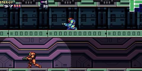 samus hiding from the sa-x