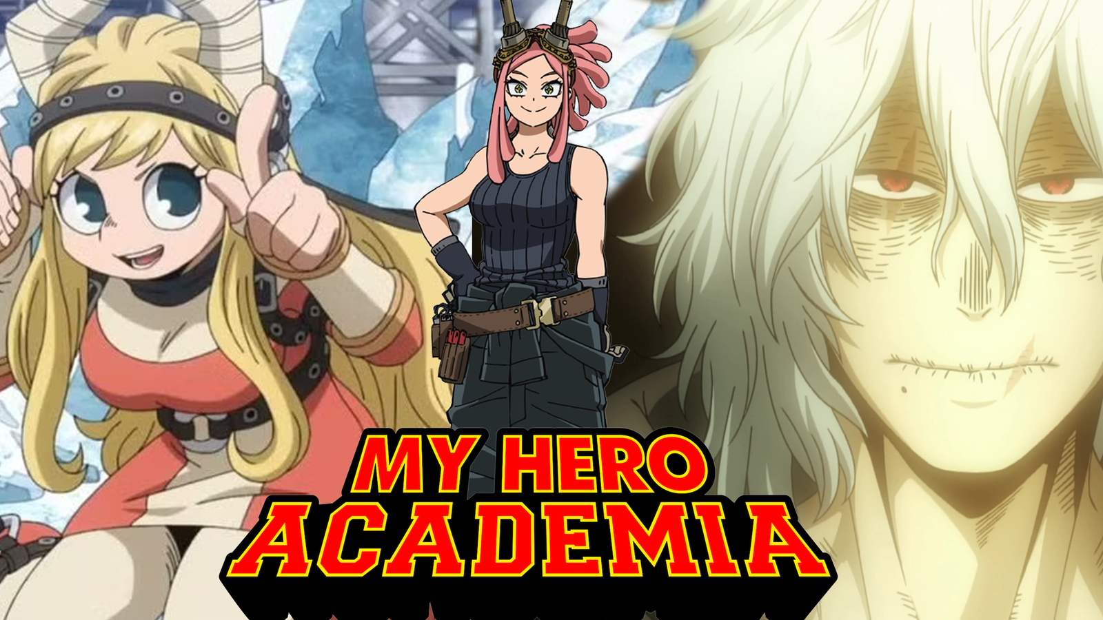 tomura shugaraki pony tsunori and Mei hatsume 