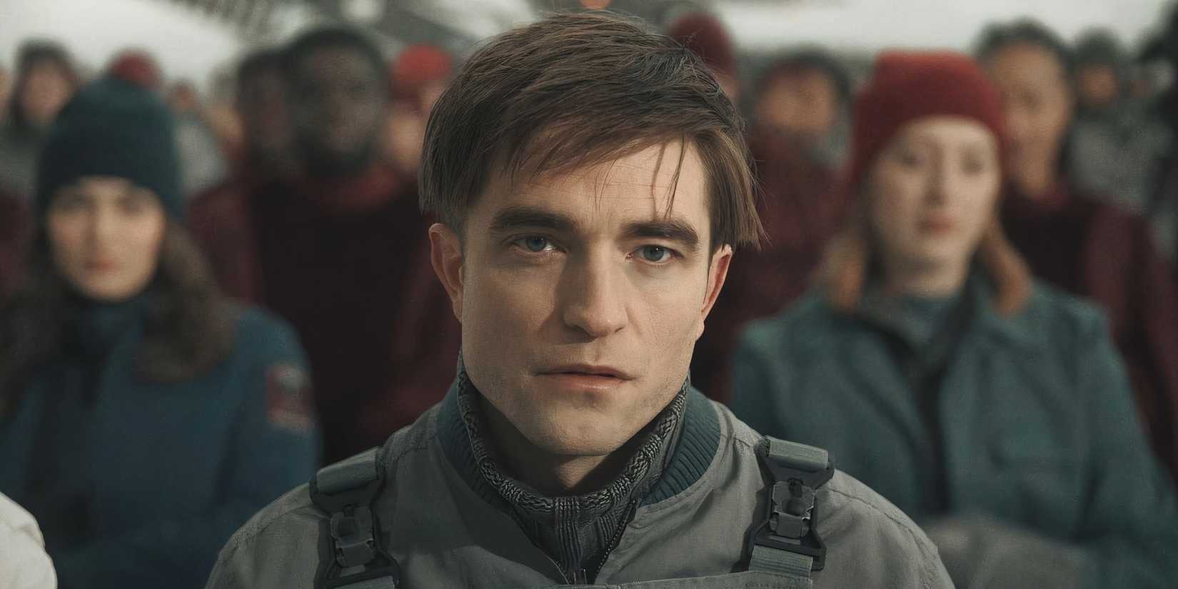 Mickey 17 at a rally in Mickey 17