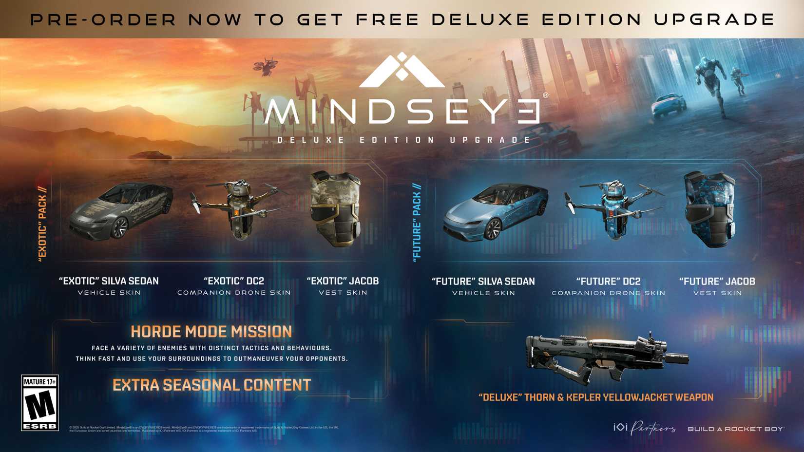 MindsEye Free upgrade pre-order incentive graphic BeautyShots_DeluxeEdition_UPDATE (1)