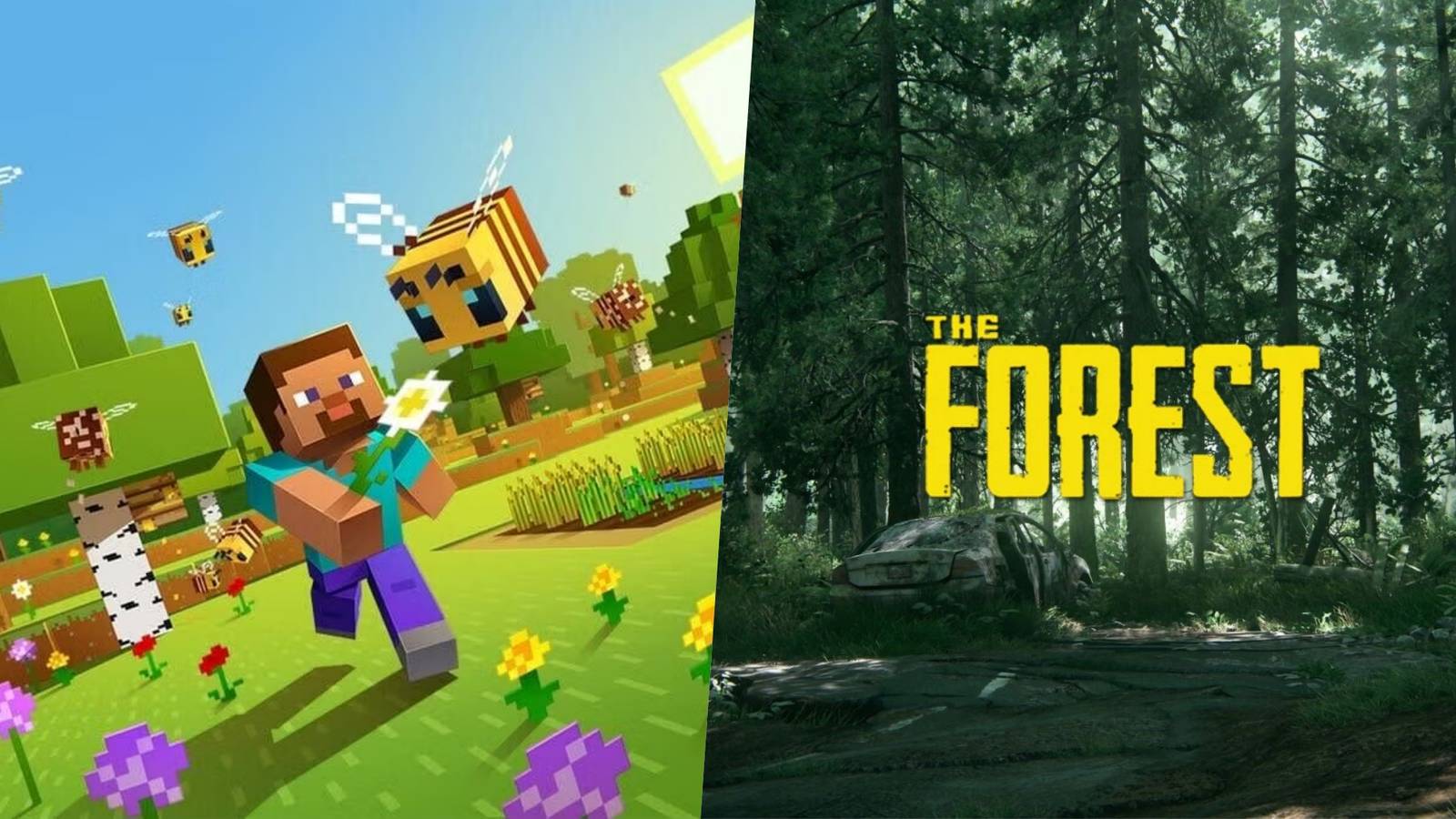 Minecraft Player Builds Incredible Recreation of The Forest