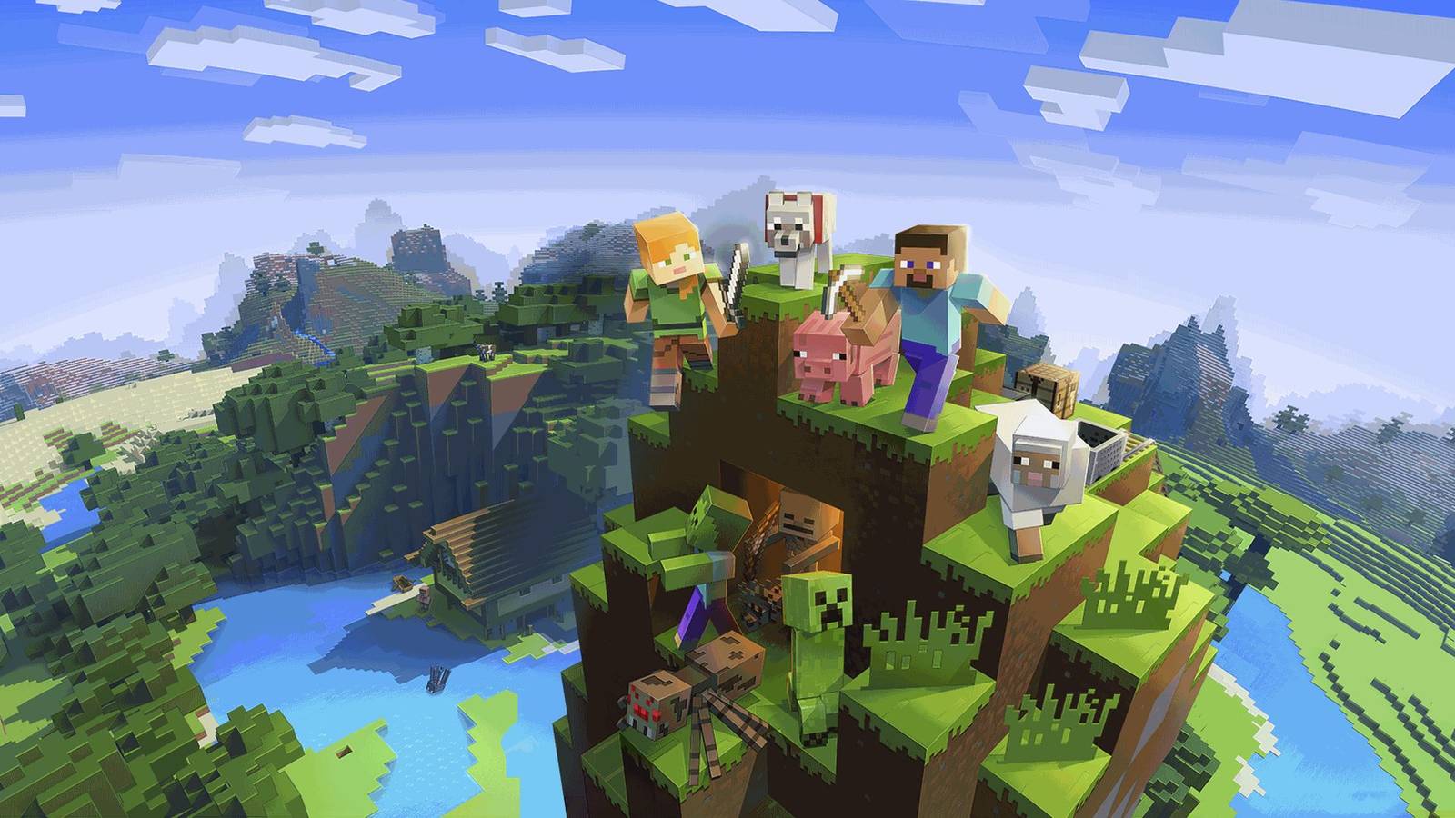 Minecraft Key Art