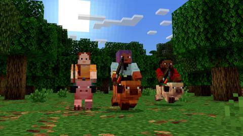 Minecraft Spring to Life Update promo gameplay screenshot (7)