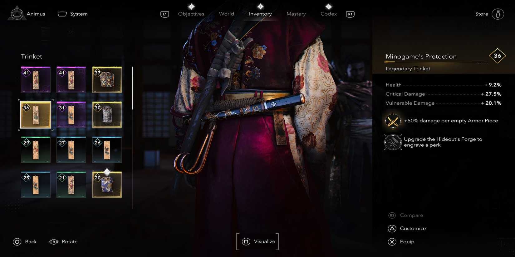 Minogame’s Protection in Assassin's Creed Shadows