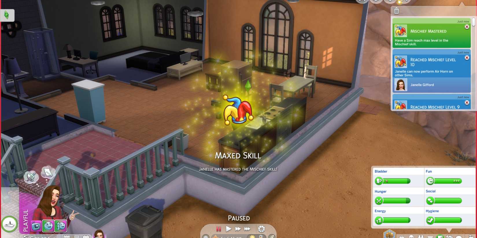 mischief skill cheat the sims 4