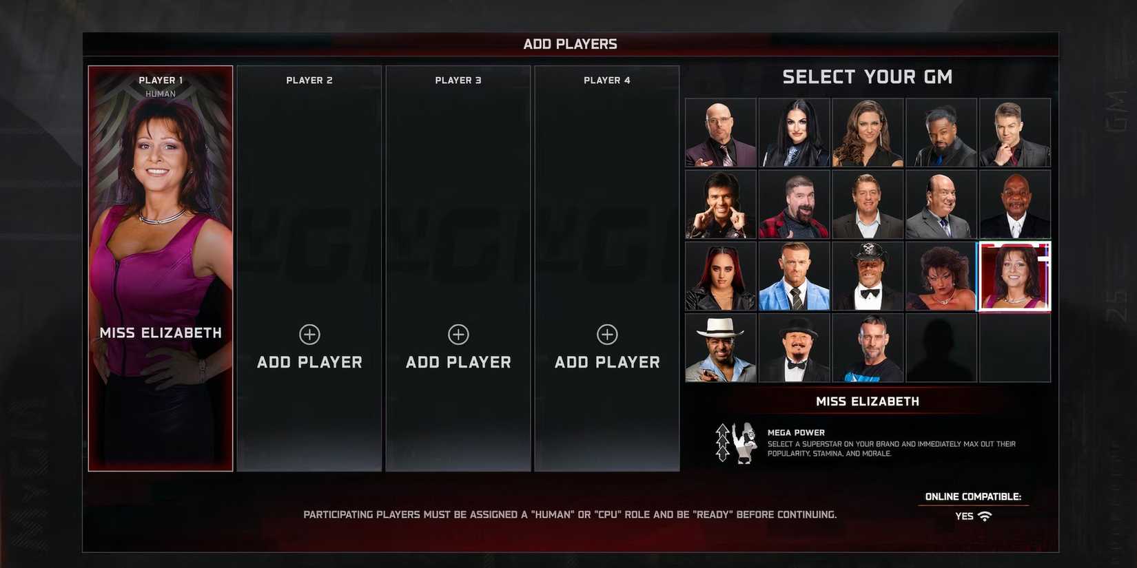 Miss Elizabeth WWE 2K25