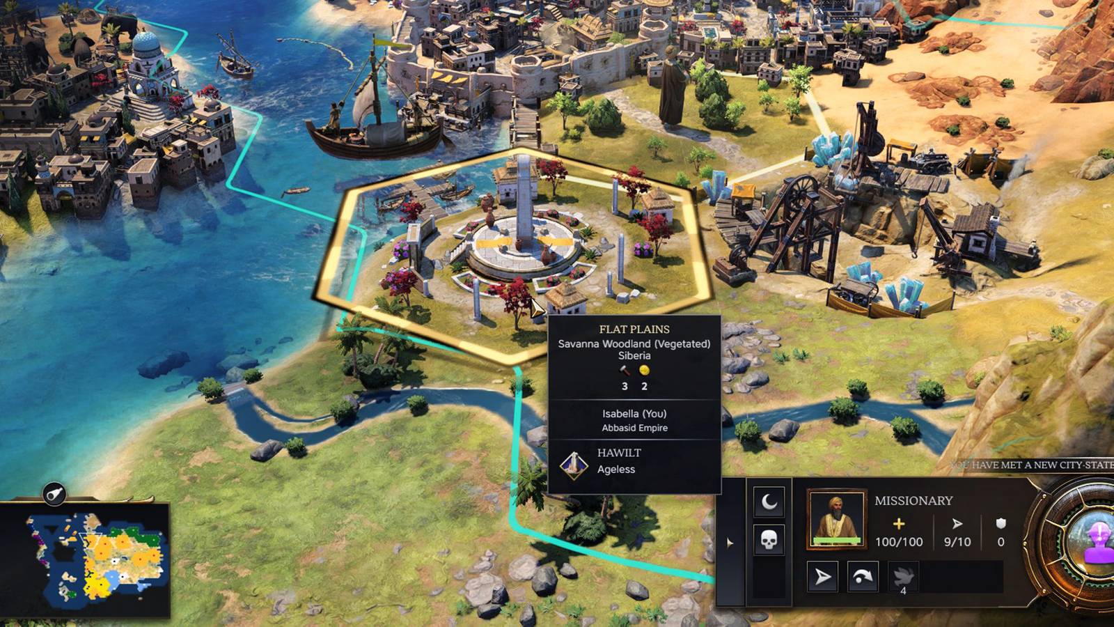 missionary unit in civ 7