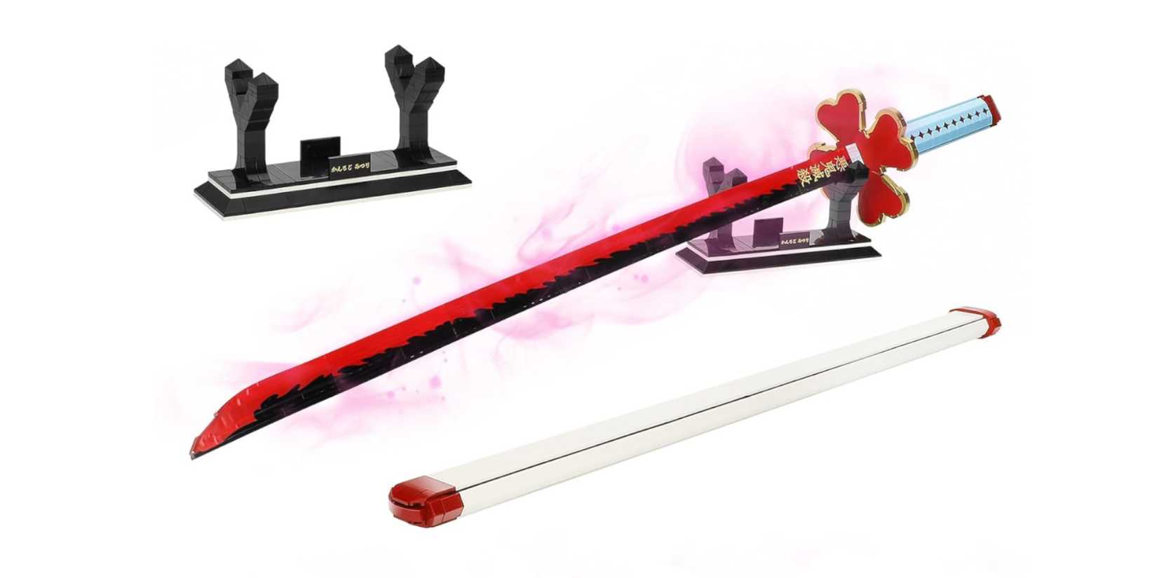 Demon Slayer Mitsuri Kanroji’s Nichirin Whip Katana TOY PLAYER buildable set