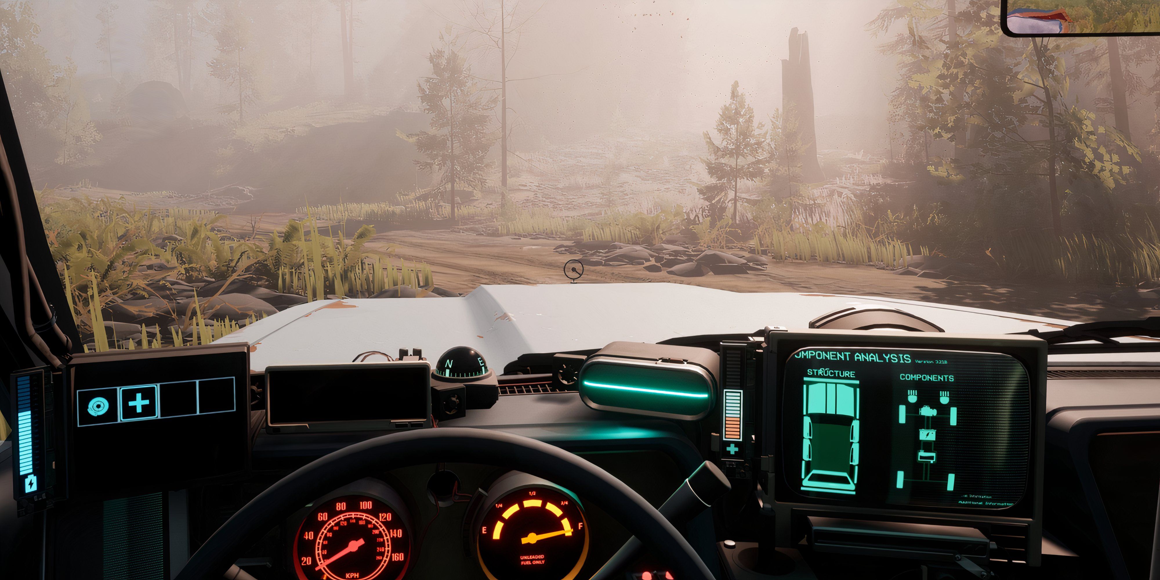 10 Best Survival Games of the 2020s driving in a nice sunny landscape 