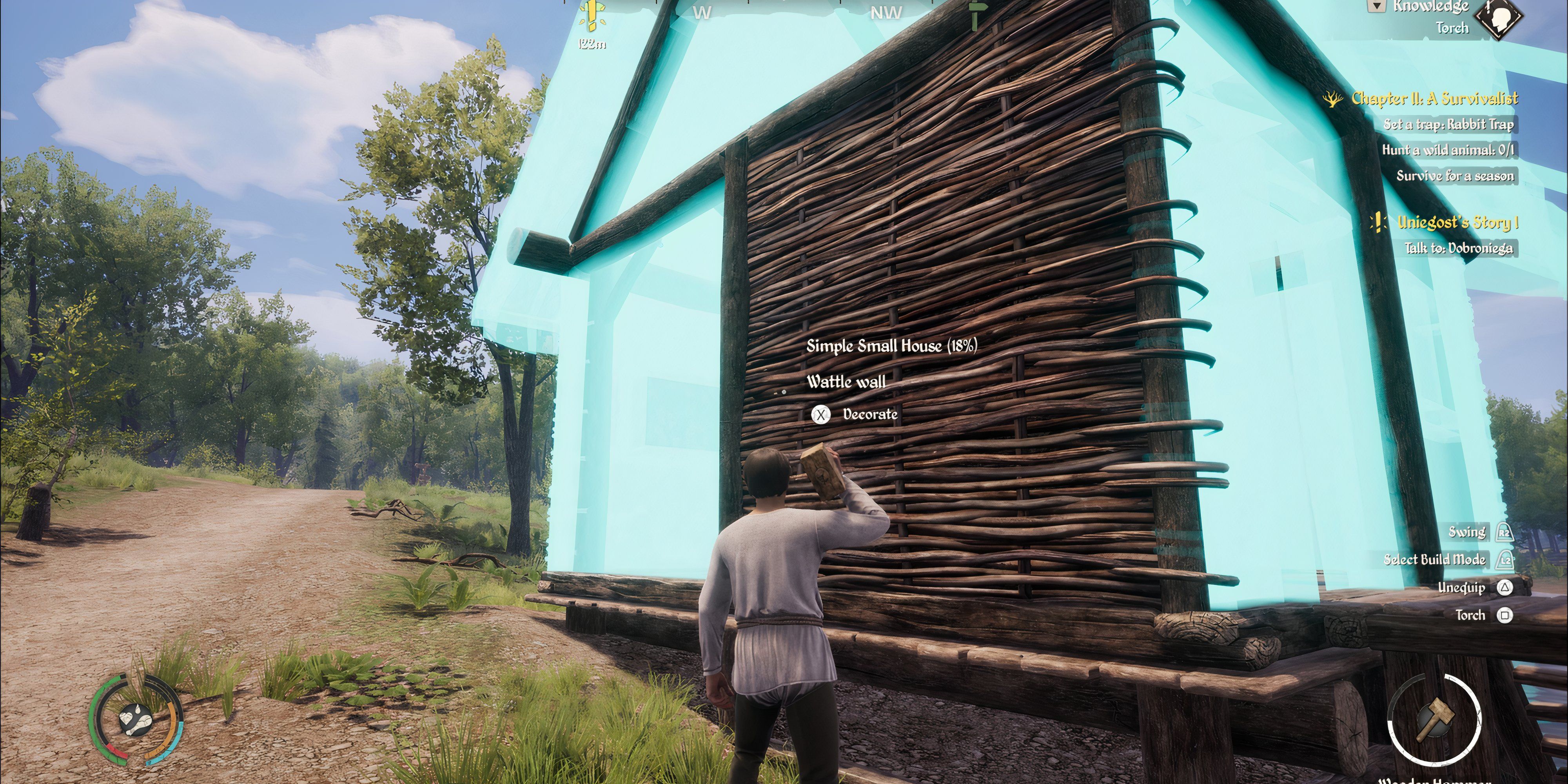 10 Best Survival Games of the 2020s So far Building a wooden home