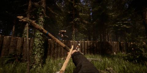 10 Best Survival Games of the 2020s player takes aim at a cannibal with an arrow