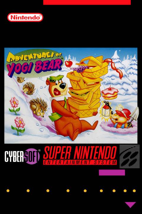 Adventures of Yogi Bear Tag Page Cover Art