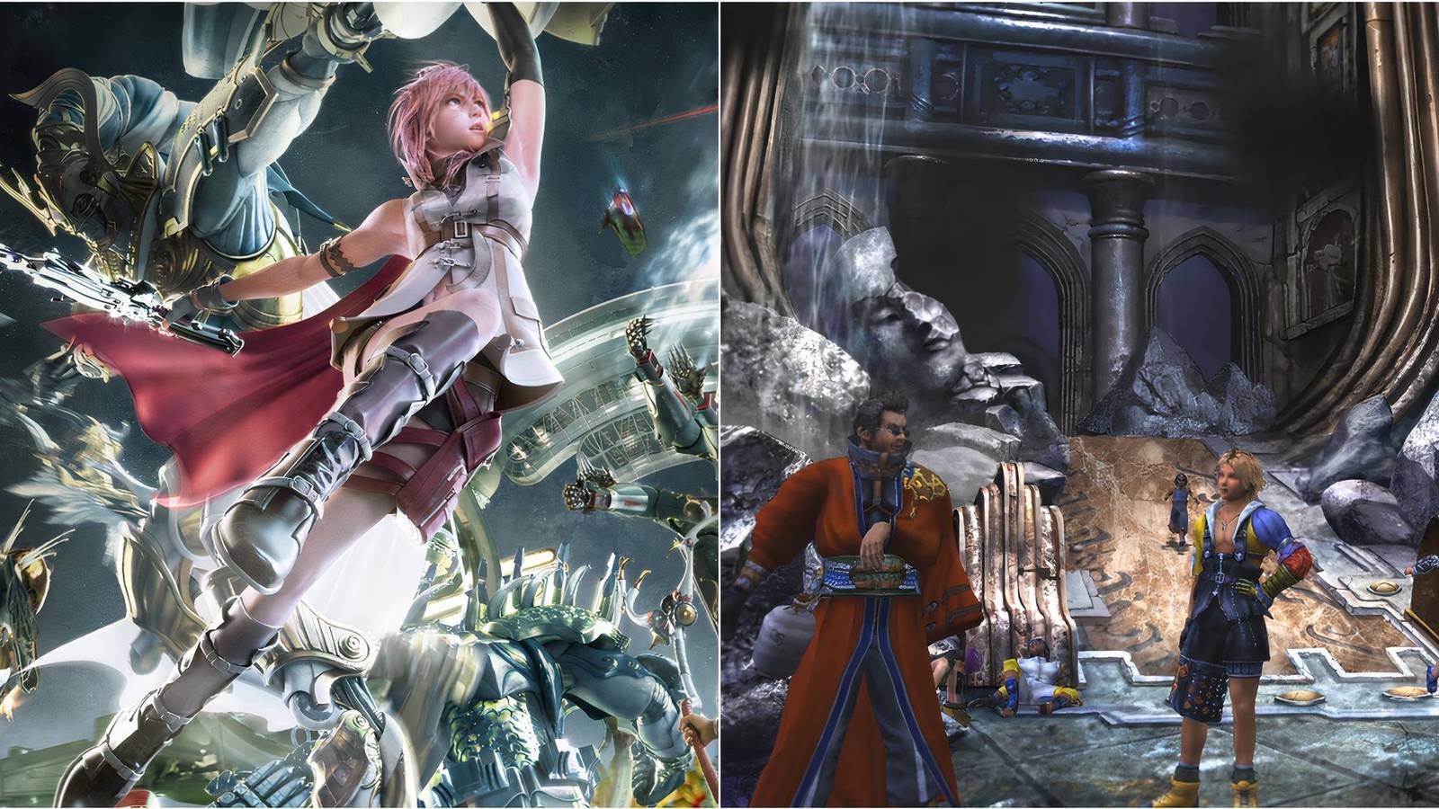 Final Fantasy 13 and 10