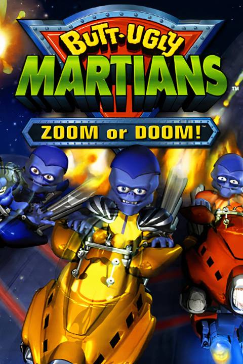 Butt-Ugly Martians: Zoom or Doom! Tag Page Cover Art