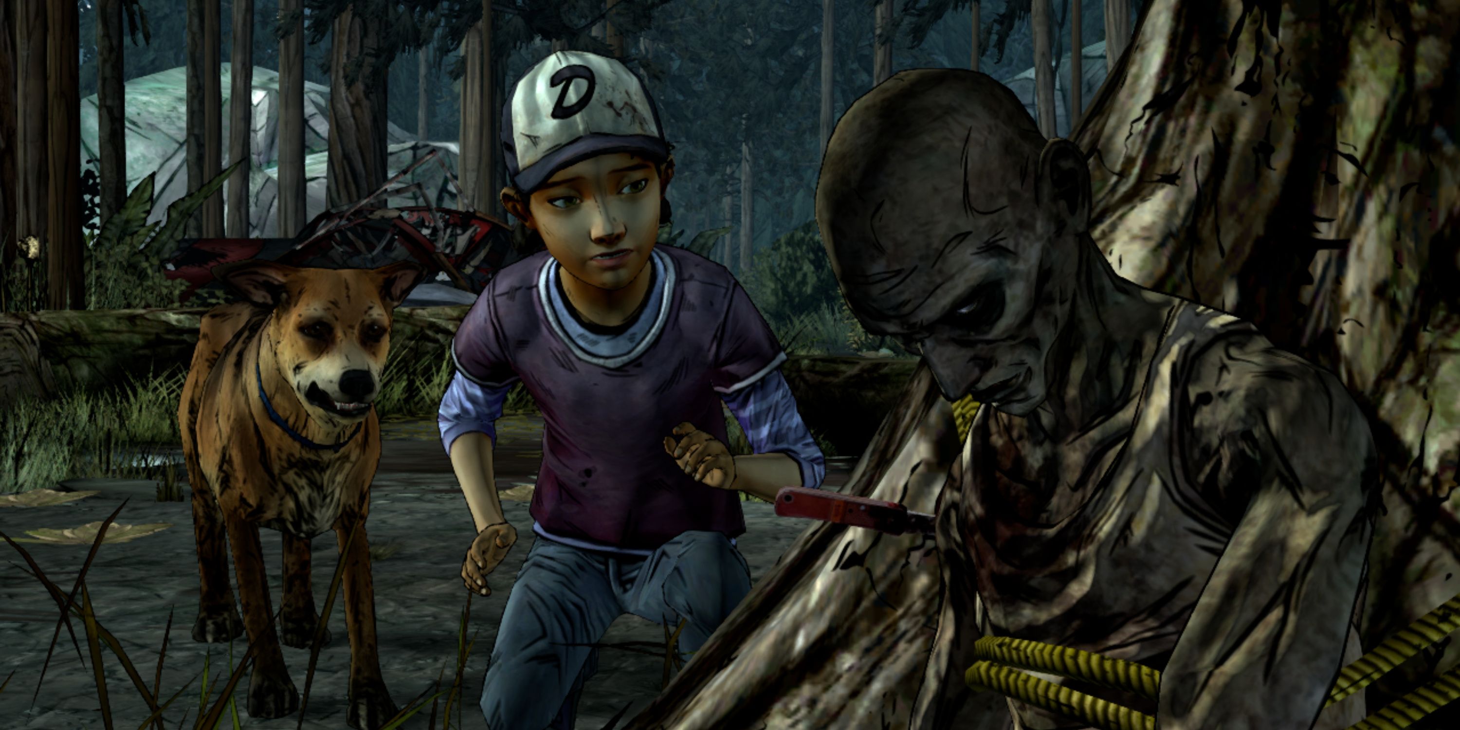 All that remains, an episode in The Walking Dead: Season Two