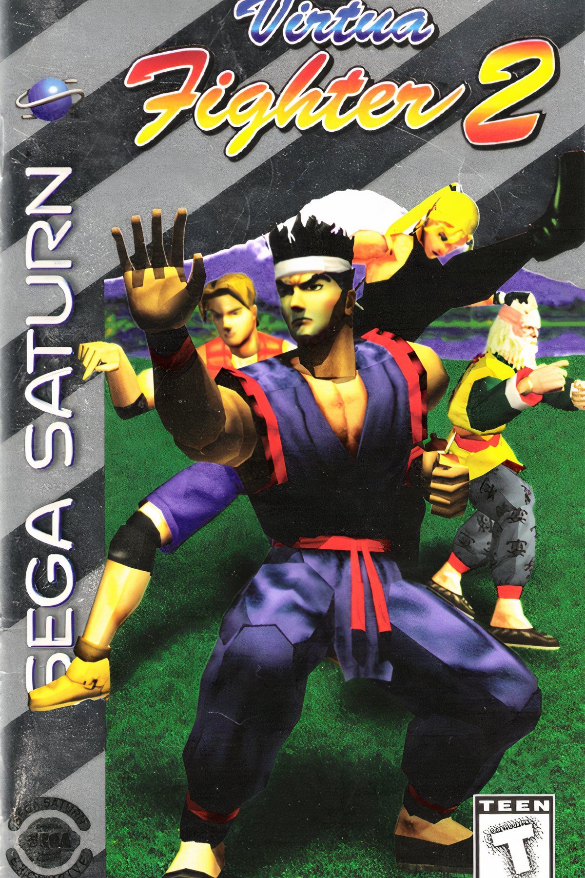 Virtua Fighter 2 Tag Page Cover Art